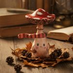 مجسمه قارچ پاپیه ماشه