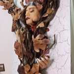 تابلو برجسته «دخترِ نگهبانِ جنگل»