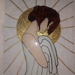 قاب شیشه ای نقاشی ویترای