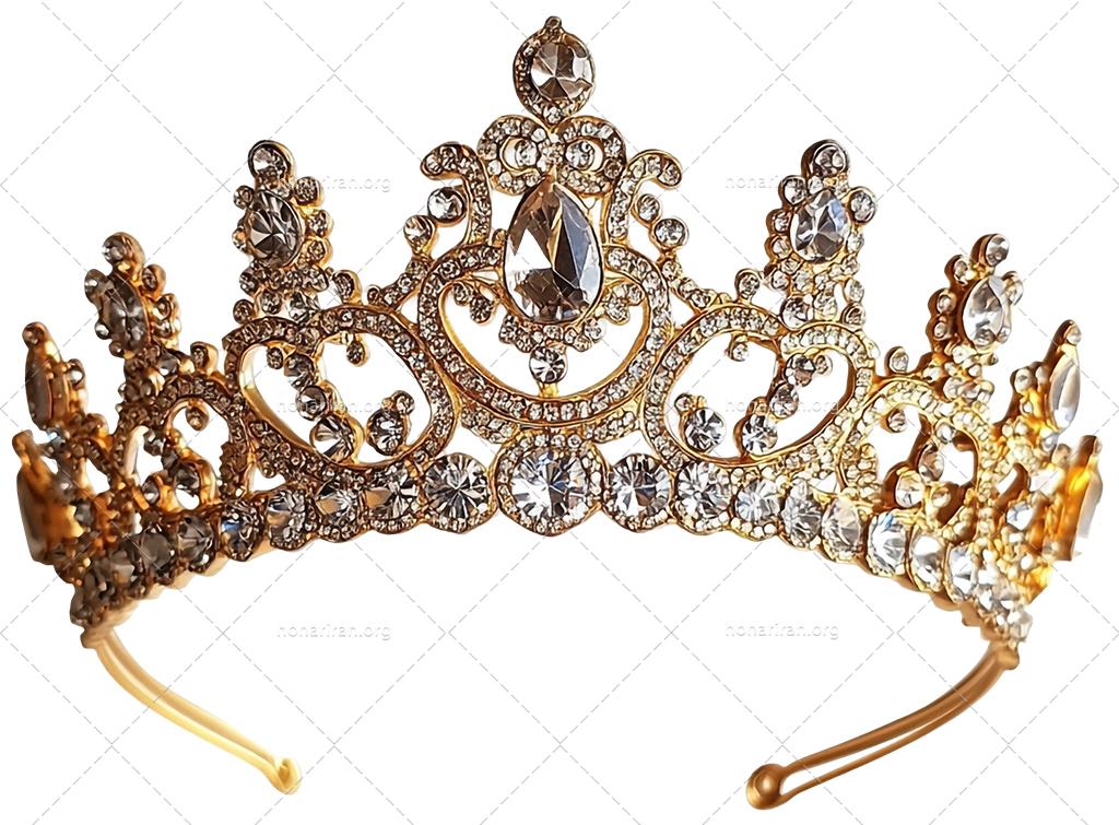 فایل لایه باز تاج عروس سلطنتی
