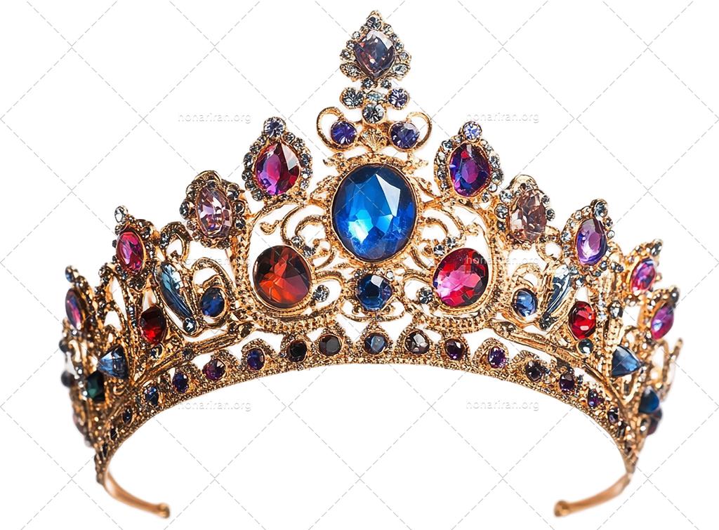 فایل لایه باز تل تاج جواهراتی