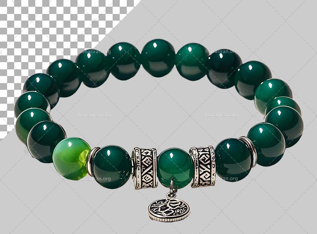 فایل لایه باز دستبند مهره ای مردانه