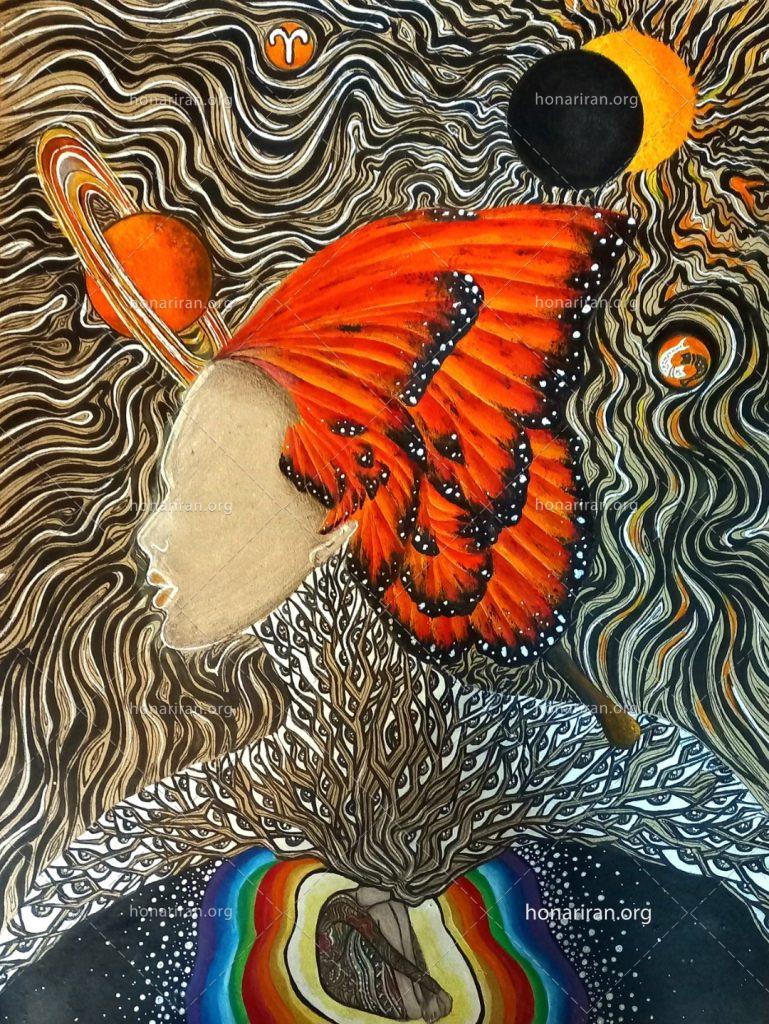 تابلو هنرهای تجسمی کسوف