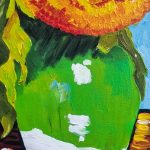 تابلو اکریلیک آفتابگردان ونگوگ