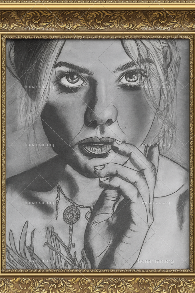 تابلو: سیاه قلم، سکوت نگاه