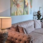 نقاشی روی بوم با تکنیک اکریلیک