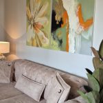 نقاشی روی بوم با تکنیک اکریلیک