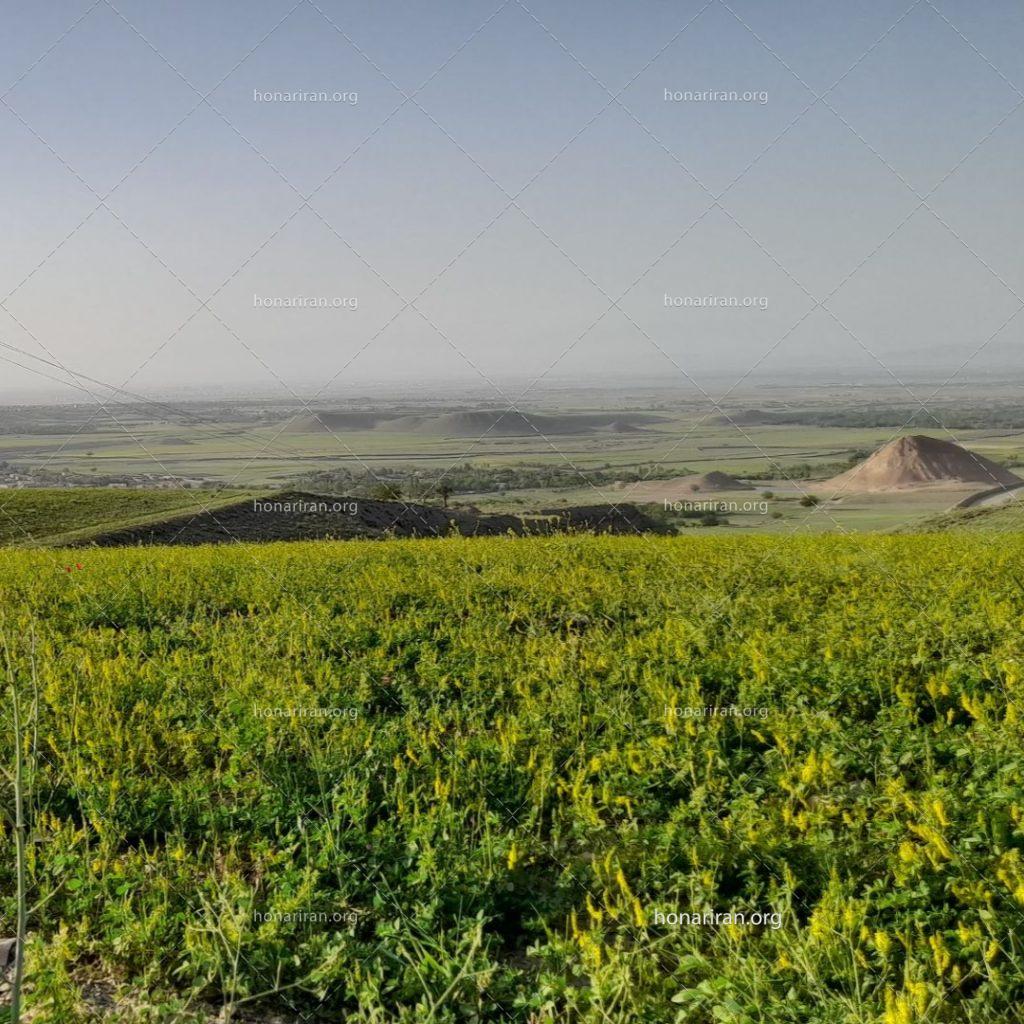 قطعه عکس طبیعت روستای زیبا