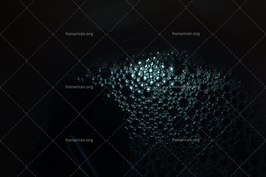 قطعه عکس گردهمایی قطره‌ها