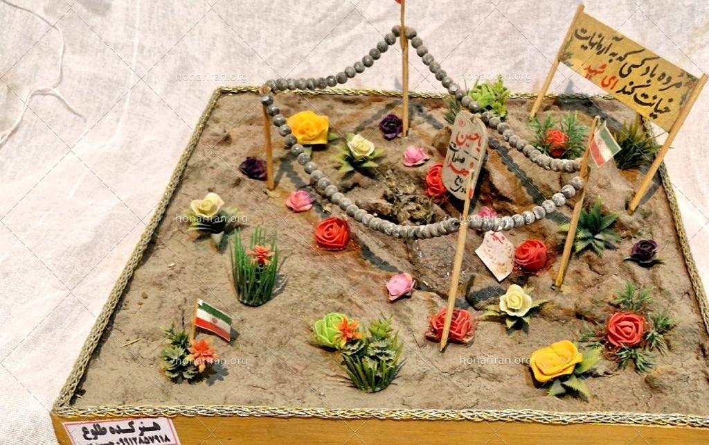 ماکت یادواره شهدای گمنام غواص