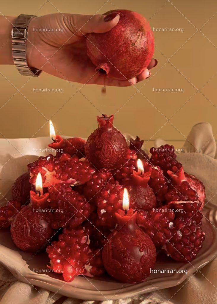 شمع شاین دست ساز