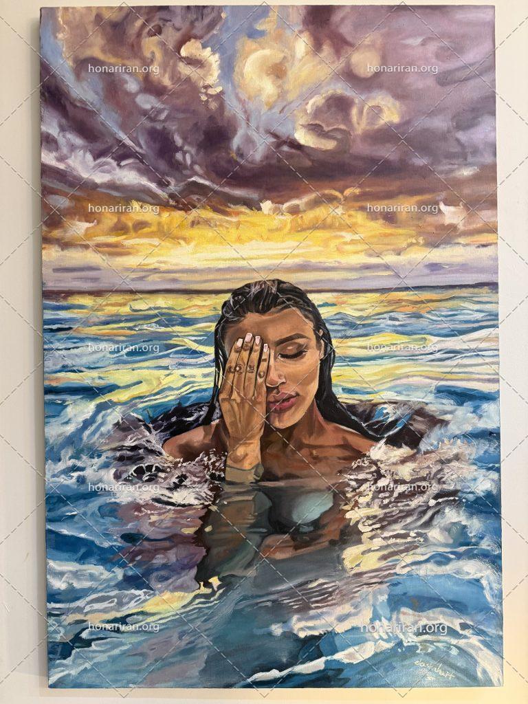 تابلو نقاشی رنگ روغن پریوار