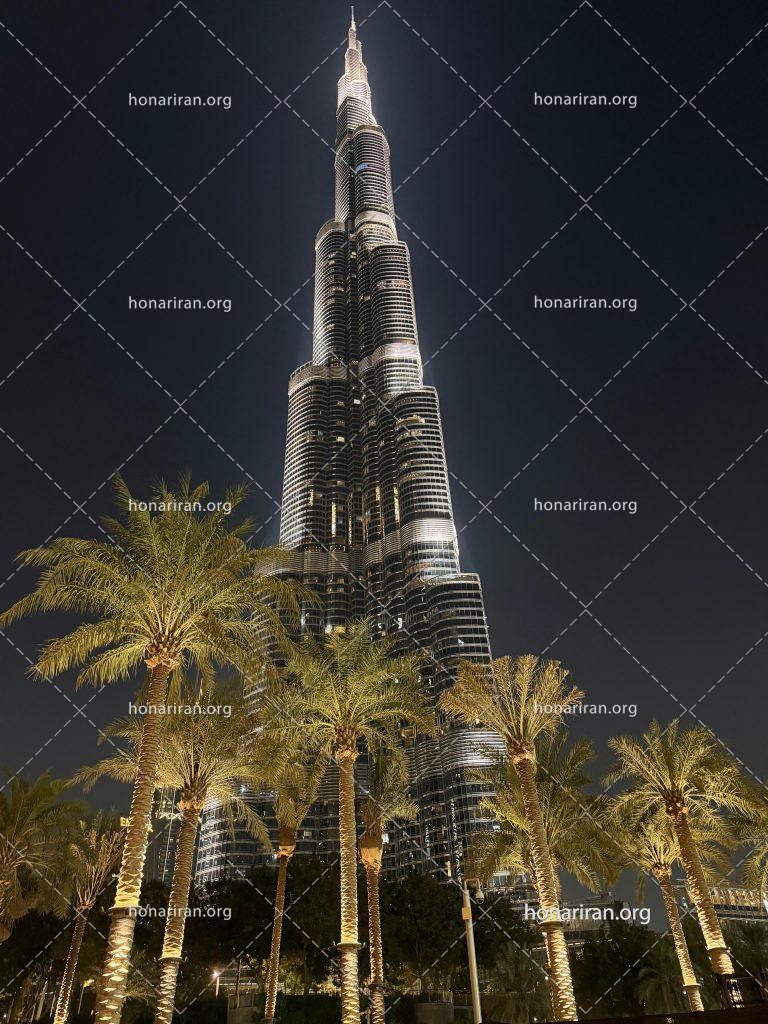 قطعه عکس برج خلیفه دبی