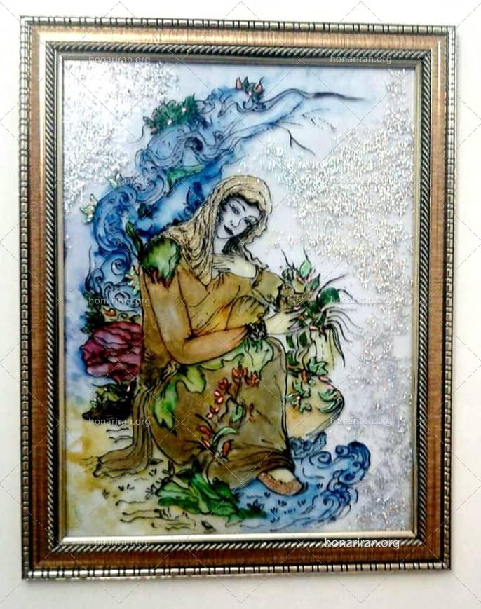 مینیاتور نقاشی روی شیشه