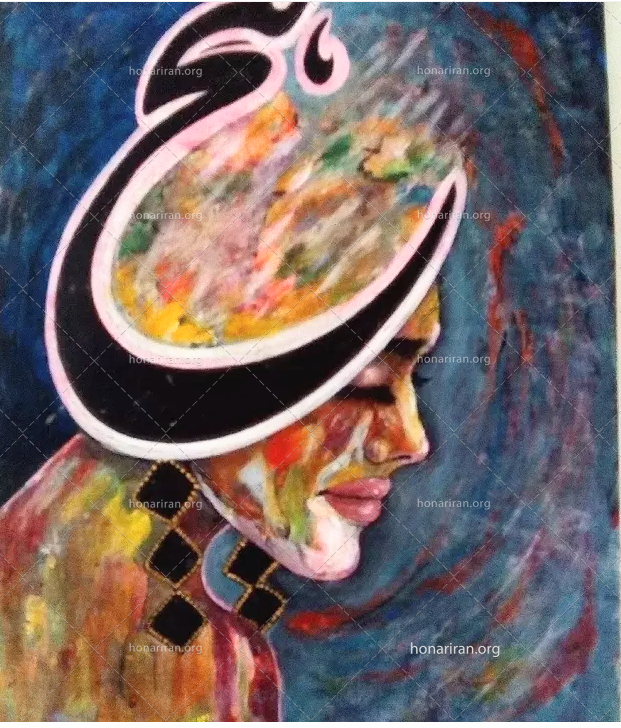 تابلو اکریلیک «ای هیچ…»