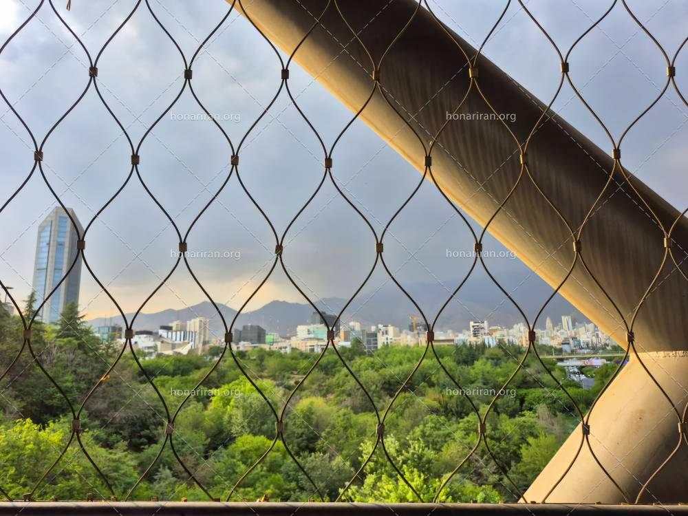 قطعه عکس پل طبیعت