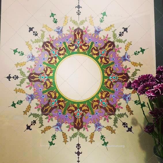 تابلو تذهیب (شمسه)