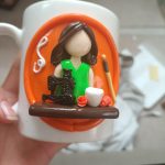 ماگ های عروسکی خمیر چینی