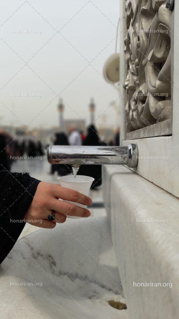 قطعه عکس آبخوری حرم امام رضا(ع)