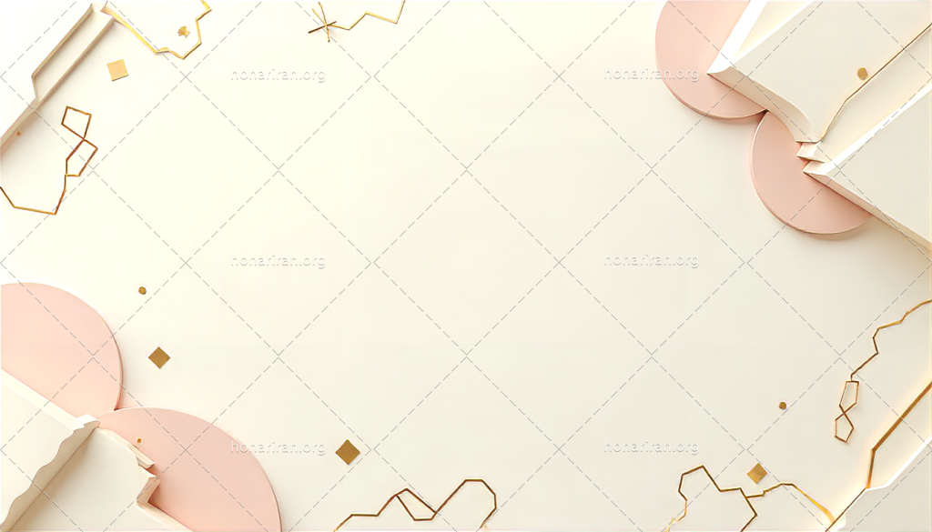 قطعه عکس تعادل لطیف در بستر نور و فرم