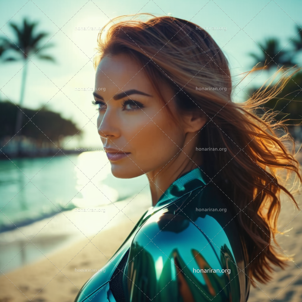 تصویر هوش مصنوعی، چهره دختر