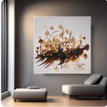 تابلو اکریلیک روی بوم