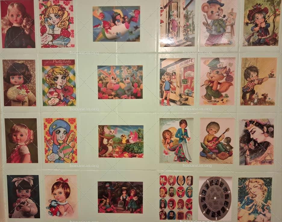 تابلو رنگ روغن نوستالژی ۵۳ تا ۵۷