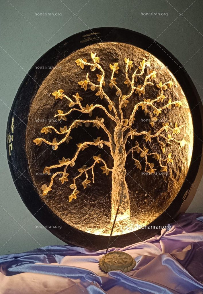 دیوارکوب تک درخت ثروت