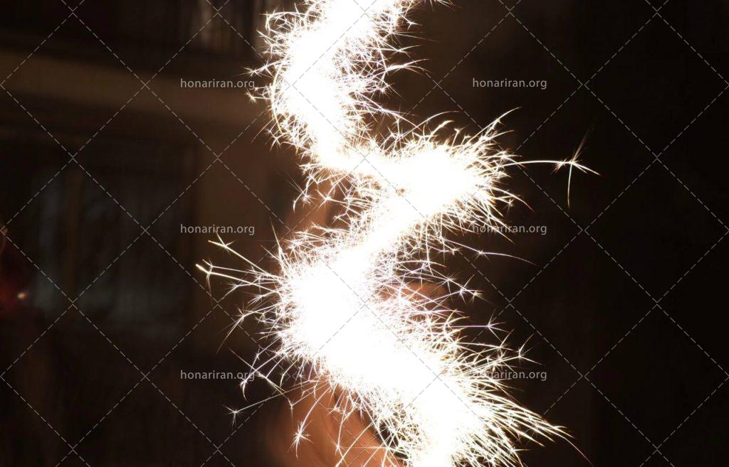 قطعه عکس نقاشی با نور