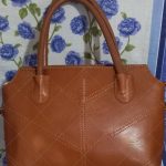 کیف دست دوز چرم طبیعی