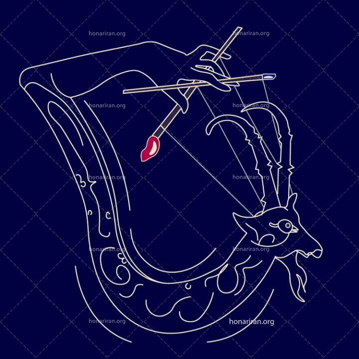 آهوی هنرمند