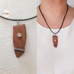 گردنبند با چوب های ساحلی سبک بوهو