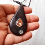 گردنبند چوبی دستساز خاص