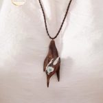 گردنبند چوبی سبک بوهو