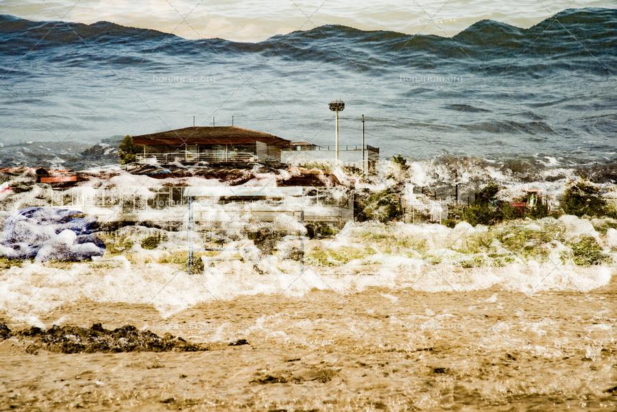 قطعه عکس مولتی اکسپوژر – دریای کاسپین