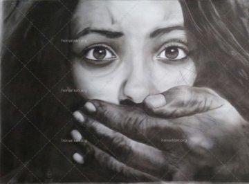 نقاشی سیاه قلم و زغال