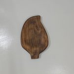 جاعودی چوبی طرح برگ دست ساز