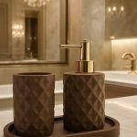 ست جا مایع و مسواک