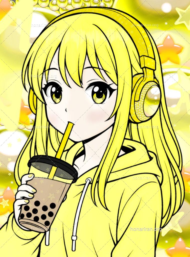 نقاشی دیجیتال انیمه ای