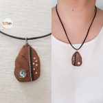 گردنبند با چوب های ساحلی سبک بوهو