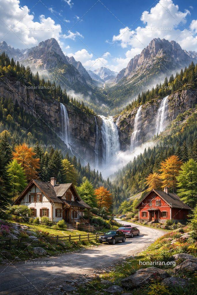 تصویر هوش مصنوعی «طبیعت»