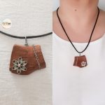 گردنبند با چوب های ساحلی سبک بوهو