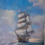 تابلو رنگ و روغن مجلسی