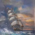 تابلو رنگ و روغن مجلسی