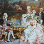 تابلو رنگ و روغن مجلسی