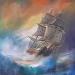 تابلو رنگ و روغن مجلسی