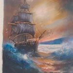 تابلو رنگ و روغن مجلسی