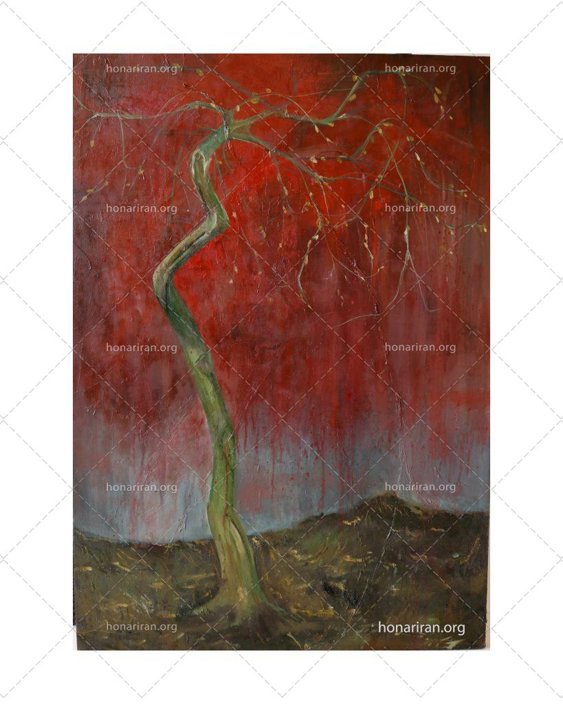 نقاشی رنگ روغن«بی هویت»