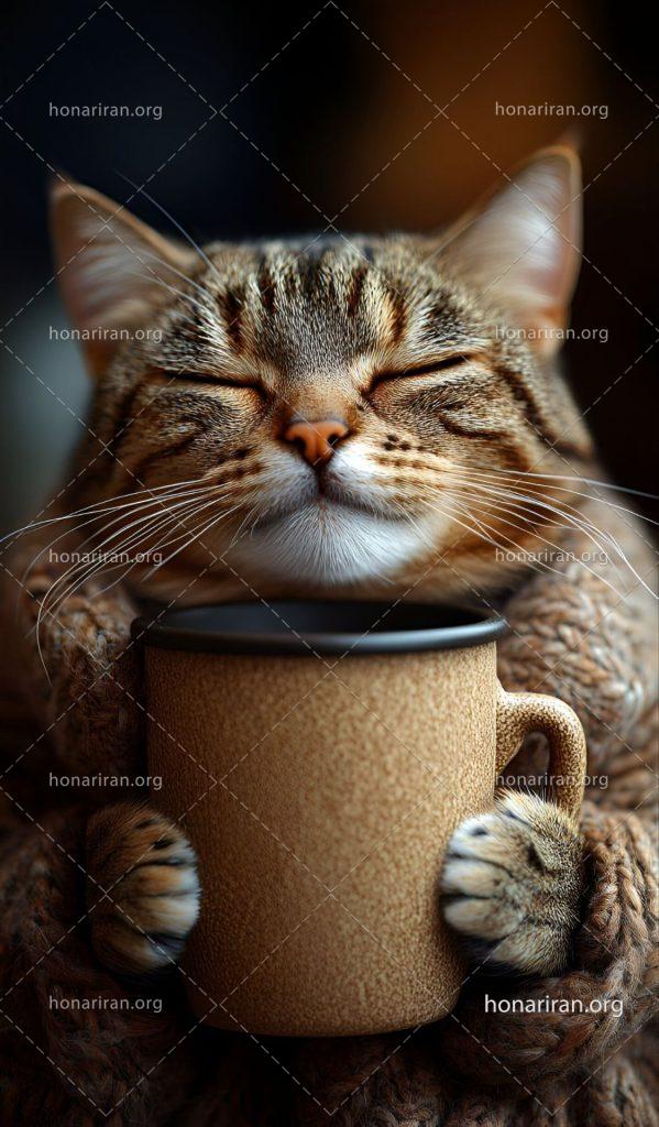 قطعه عکس Ai | گربه