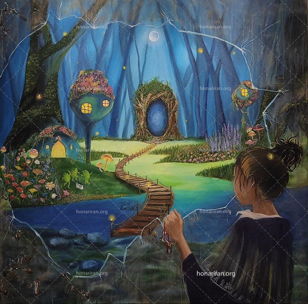 تابلو رنگ روغن جستجوگر